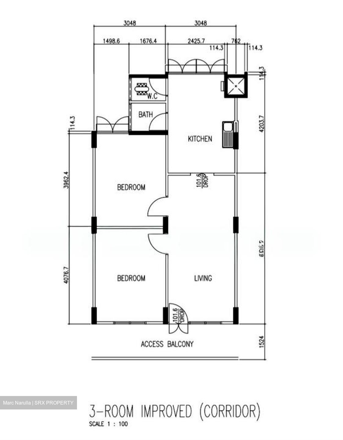 Blk 77 Bedok North Road (Bedok), HDB 3 Rooms #604381911